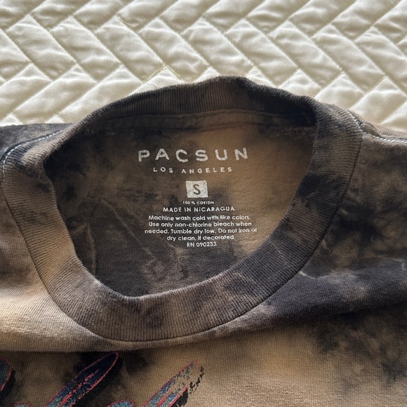 PacSun Rebel Racing Tee - Black and Tan - Picture 2 of 2